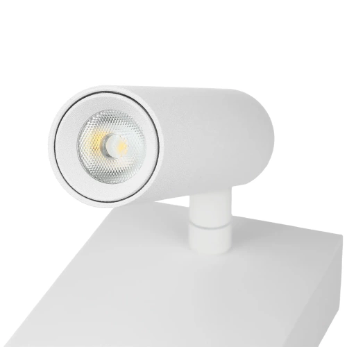 LED-Wandleuchte mit schwenkbarem Spot | modernes Aluminiumgehäuse | 3 W | WLV-176-3W-W