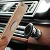 Magnetischer Aluminiumhalter für Telefon / Tablet / Navigation | M047-Schwarz