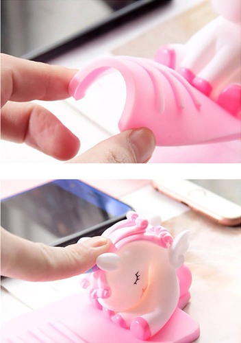 Universal Smartphone- oder Tablet-Halter in Einhorn-Form | 3 Stück | PSI-TS008