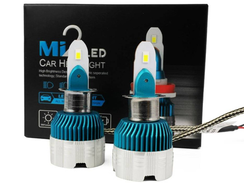 H3 LED Scheinwerferlampen Mi2 FLIP CSP 56W | 2 Stück