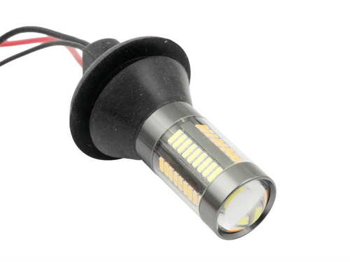 2-in-1 Tagfahrlicht mit Kontrollleuchte | 66 SMD 4014 Birnen | LED-Tagfahrlicht mit Blinker | MIT AUTOMATIK
