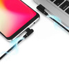 Micro-USB 2M | Winkel-USB-Ladekabel für Telefon | Quick Charge 3.0 2.4A | AM30