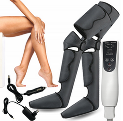 Beinmassagegerät | Lymphdrainage, Pressotherapie | grau | KJ-062-GREY