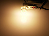 WW Auto LED Birne BA15S 50 SMD 1206 Warmweiß