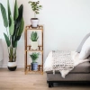 Holzblumenständer für Töpfe | Pflanzenständer | Blumenregal | NZ237-BAMBOO