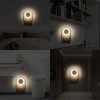 Smartes LED-Nachtlicht mit Dämmerungssensor | Warmlicht-Kontakt-Nachtlicht | JL-510