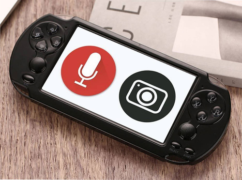 Tragbare Spielkonsole | 5,1 Zoll, 8 GB, über 4.000 moderne und Retro-Spiele | X9-S