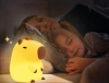 Silikon LED Nachtlicht Capybara | Tragbare Kinderlampe 8 Beleuchtungsmodi mit Timer | Nachtlicht mit warmem Licht 3000K | DS-CPBR-01