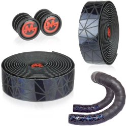 Lenkerband mit Anti-Rutsch-Oberfläche und Reflektorstreifen | EVA+PU 3,5 mm Gravel | XKHBD-1