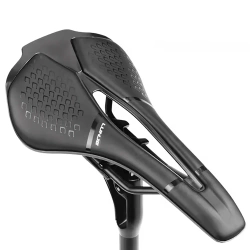 Leichter ergonomischer Fahrradsattel mit EVA-Schaum und Belüftung | Profi-Fahrradsattel 192g | ESLNF-200