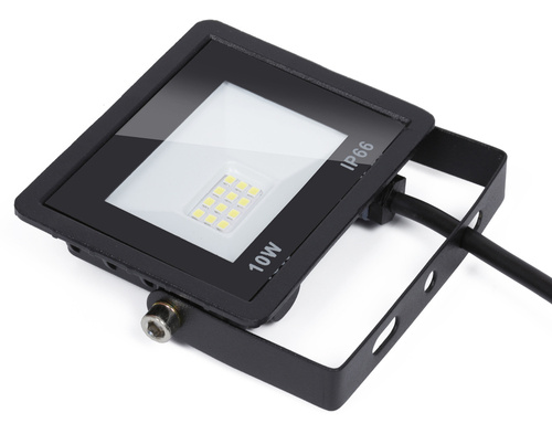 LED Baustrahler mit Halter / Ständer, 10W Arbeitsleuchte Fluter mit IP66 Wasserdicht | 950 Lumen