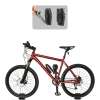 Klappbarer Fahrradständer für die Wand | Robuster Fahrradständer aus Stahl | Wandhaken mit Radhalterungen | J-304