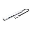 USB-Hub mit 7x USB-A-Anschlüssen | Adapter, 7-in-1-Verteiler | HUB