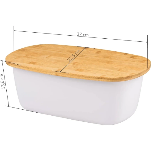 Brotbehälter | Brotkasten | Brötchenbehälter mit Schneidebrett | FC-B215