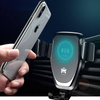 Kfz-Halterung mit Schwerkraftmechanismus | Induktive Ladegerät Fast Charge 10 W | schwarz | Q006-Black