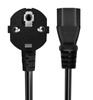 Netzkabel 220-250V 2A | maximale Leistungsaufnahme 500W | PE-1.5-1.5M-Schwarz