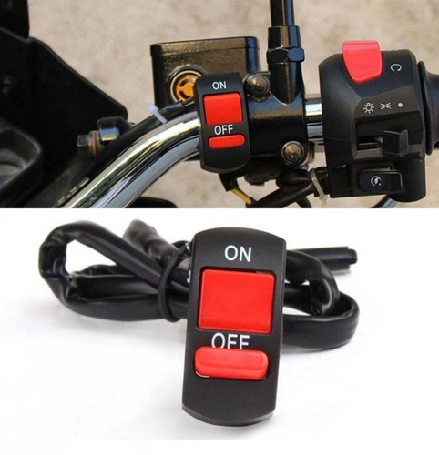 Schalter für Motorrad-Halogenstrahler | ON/OFF