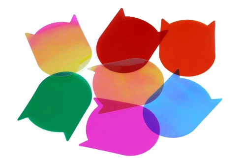 LED-Stimmungsprojektor | 7 farbige Einsätze | DQ-60