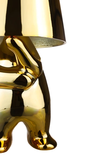 Moderne Tischlampe mit Touch-Bedienung | Nachtlicht mit integriertem Akku | HJA23-G-GOLD