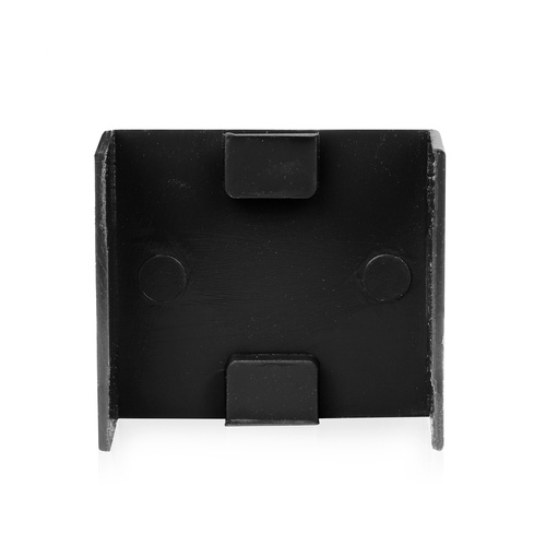 Gerader Verbinder für Abdeckleiste 40x20mm | schwarz | CDT-02