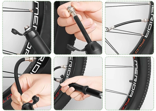 Multifunktionales Reparaturset | Fahrrad-Service-Werkzeuge in einer praktischen Tasche | Set mit Schlüsseln und Flicken für die Fahrradreparatur | ZUHE-AIO