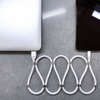 Leicht aufrollbares USB-Kabel für schnelles Aufladen | Quick Charge 3.0 | SN01-1M-Micro-White