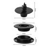 Set 4x Teppichstopper für Auto | 4x-CBT-001