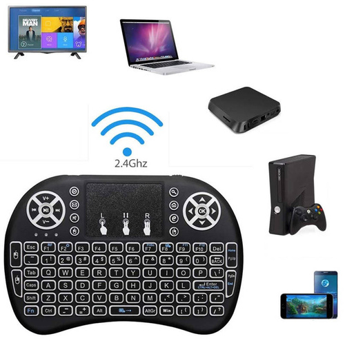 Wireless-Tastatur mit Touchpad-Beleuchtung | i8