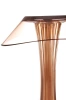 Moderne Tischlampe | Nachtlicht mit eingebautem Akku | LED-Tischlampe | MGD-151-Brown
