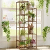 Holzblumenständer für Töpfe | Pflanzenständer | Blumenregal | NZ252-BAMBOO