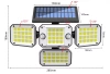 LD-296LED-BLACK Solarlampe