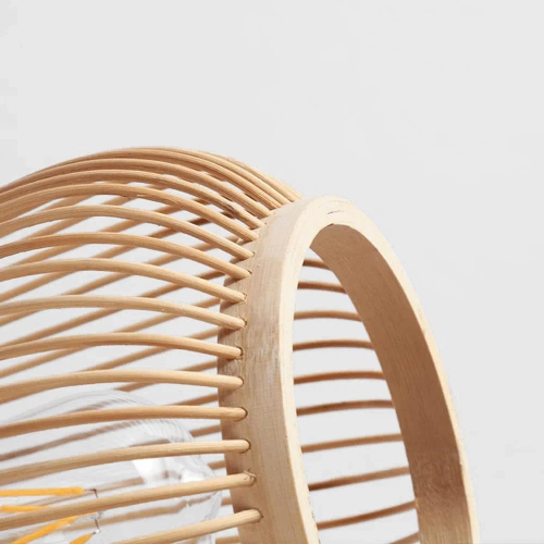 Pendelleuchte aus handgefertigtem Bambus | BOHO-Stil | Chinesischer Kronleuchter