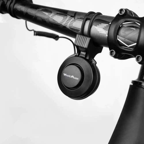 TWB-105 Elektrische Fahrradklingel USB 120 dB | Türklingel mit eingebautem Akku | 4 Klangmodi