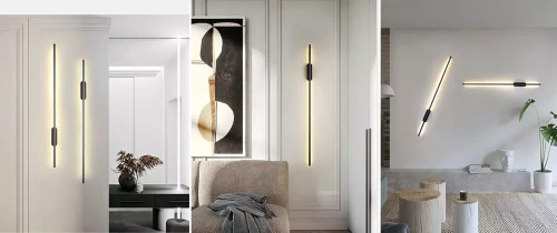Moderne Wandleuchte, LED-Wandlampe | 15W, 100cm, 3000K, 2000lm | DH-90CM-15W