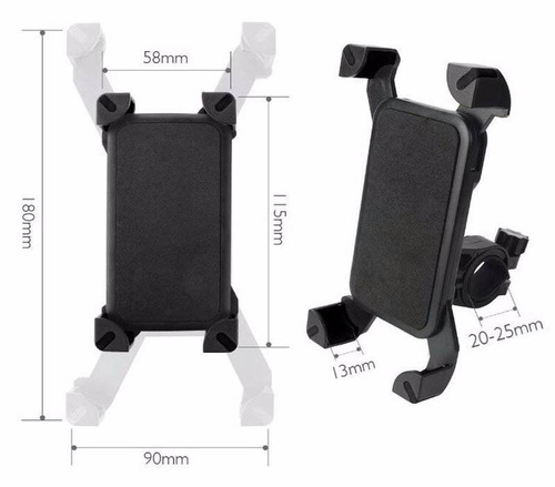 Fahrrad- / Motorradhalterung für Telefon | PSI-B03
