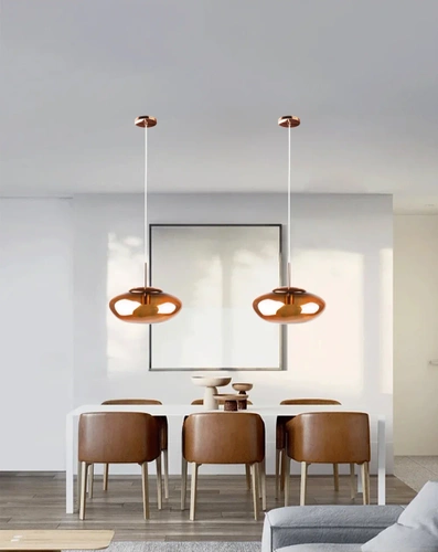 Wandleuchte mit unregelmäßiger Form | Moderne Pendelleuchte | XDL-C300-PINK