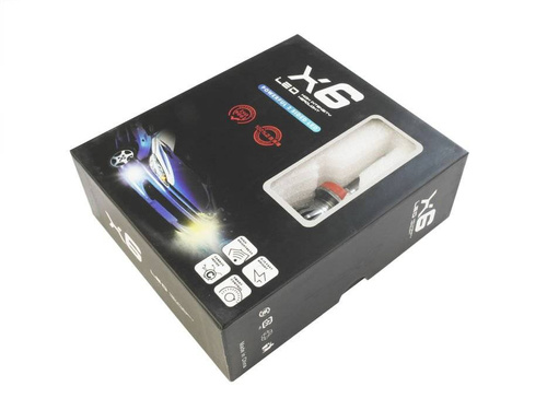 LED-Scheinwerferlampe | H9 H11 | COB | Dual Color | Set