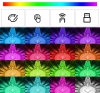 Kristall-Nachtlicht | Touch- oder Fernbedienungsnachtlicht | Moderne LED-Nachtlicht mit Farbwechselmöglichkeit | DTL-C16-RGB