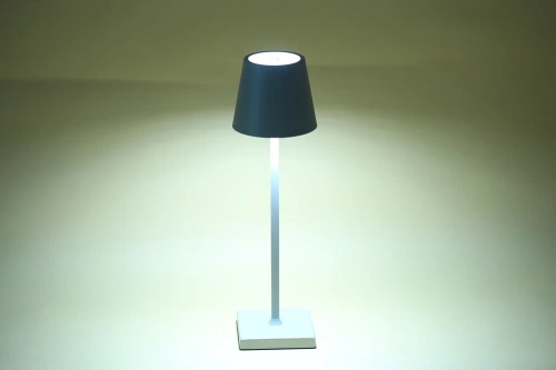 Tischlampe mit eingebautem Akku | Berührungsempfindliche Nachttischlampe | HJA28-BLUE-1