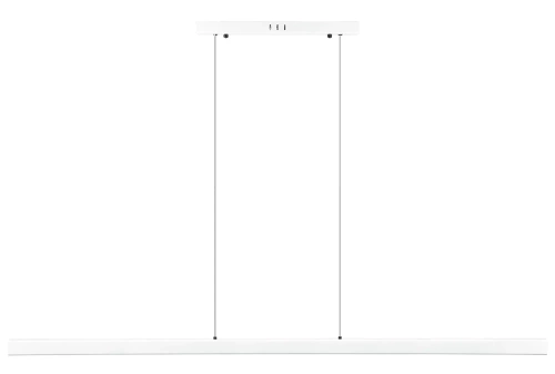 Moderne rechteckige Pendelleuchte | Fernbedienung | LED | Weiß | SX41-150CM-60W-W
