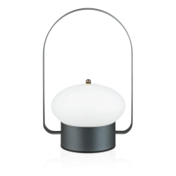 Moderne LED-Tischlampe | Touch-Lampe mit eingebautem Akku | JX22-GREY