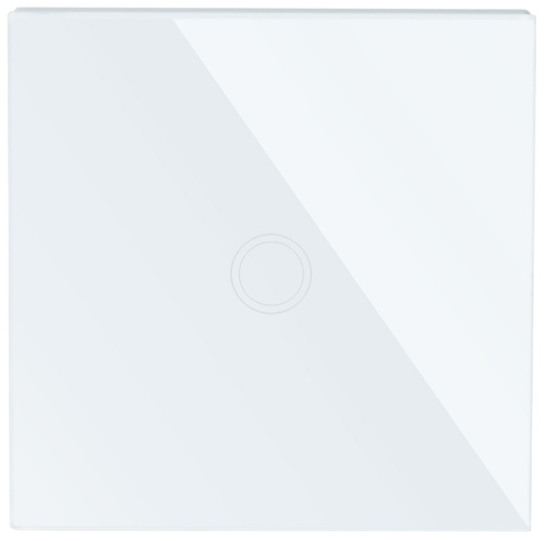 Touch-Lichtschalter | gehärtetes Glas | weiß | SW86-1