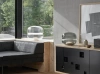 Stilvolle Tischlampe | Moderne Nachtlampe | Glaslampe | BH-258-TS