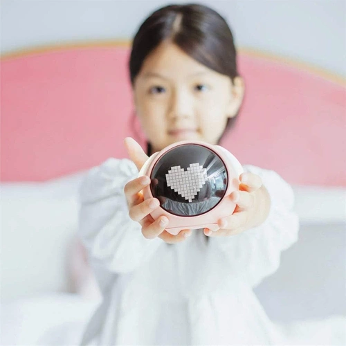 LED-Wecker mit Nachtlicht | Lernuhr mit Animationen und Schlafmodus | SG-8-P