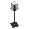 Tischlampe mit eingebautem Akku | Touch-Nachtlicht | HJA18-SCHWARZ