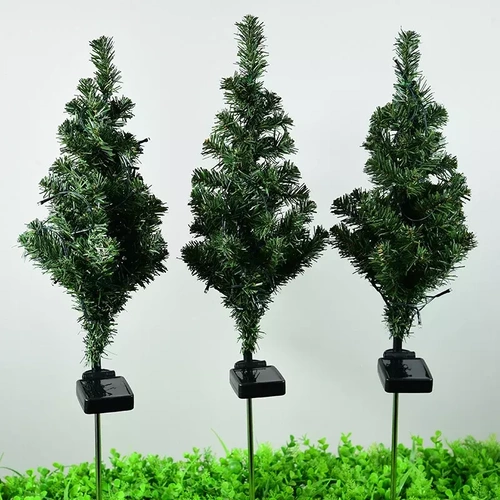 Solar-Gartenleuchte LED Tannenbaum | 66 cm, 600 mAh | FLD-34