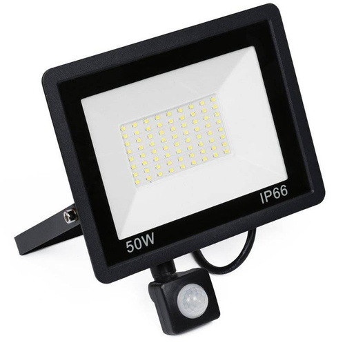LED-Flutlichtstrahler mit Bewegungs- und Dämmerungssensor | 50 W | 4.750 lm | 220 V | BLS-50W