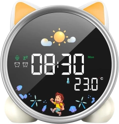 LED-Lichtwecker | Uhr mit Timer | SG-7-W