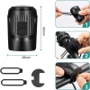 Elektronische Fahrradklingel mit Alarm 125 dB | Wasserdichte Türklingel mit Diebstahlalarmfunktion | EH-128