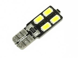 KFZ LED Birne W5W T10 4 SMD 5630 CAN BUS einseitig